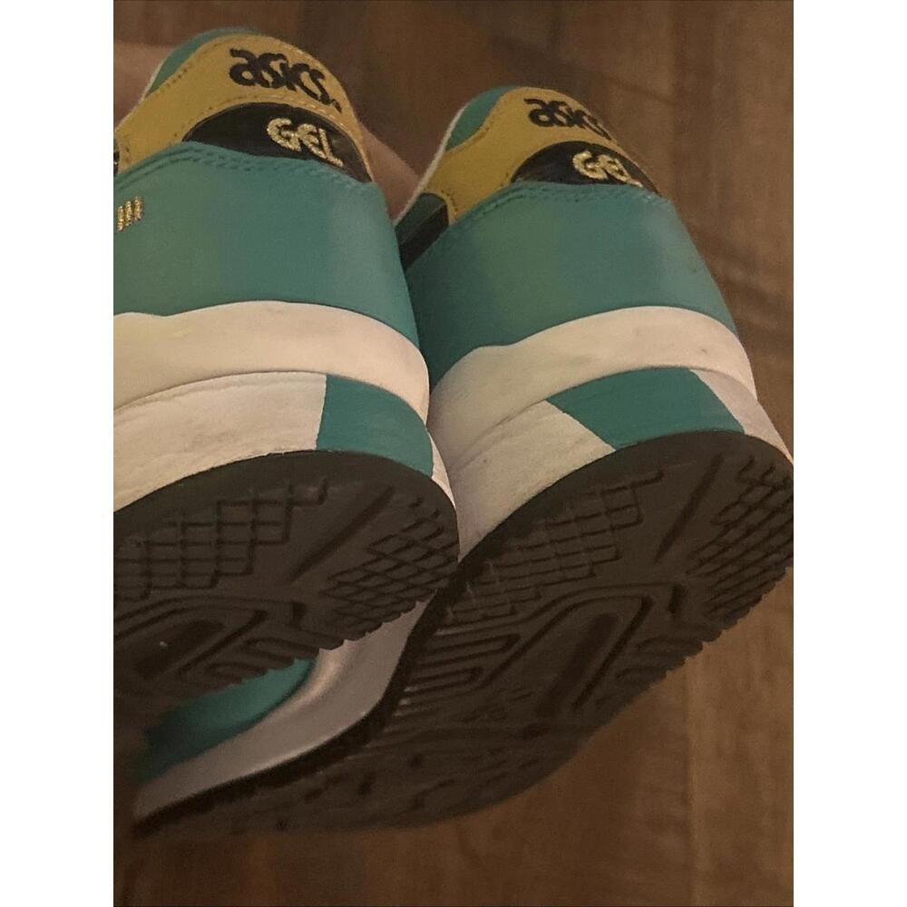 Asics Gel-Lyte III Teal/white/black/gold  Sz 9  Y2Kvibe Retro Dad - Picture 9 of 11